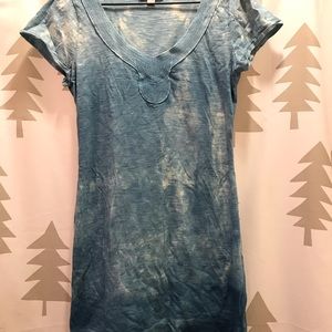 Hand dyed Indigo dress OOAK